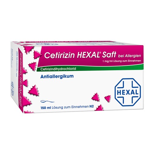 CETIRIZIN HEXAL Saft bei Allergien