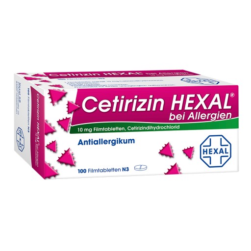 CETIRIZIN HEXAL Filmtabletten bei Allergien