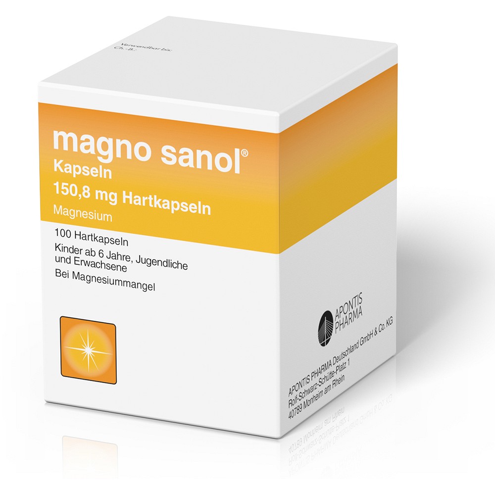 MAGNO SANOL Kapseln - 100St - Magnesium