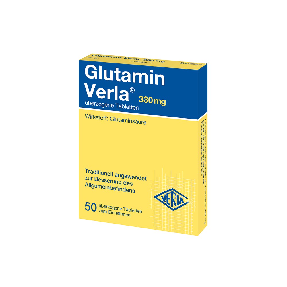 GLUTAMIN VERLA überzogene Tabletten