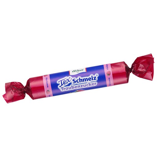 SOLDAN Tex Schmelz Traubenzucker Himbeere Rolle
