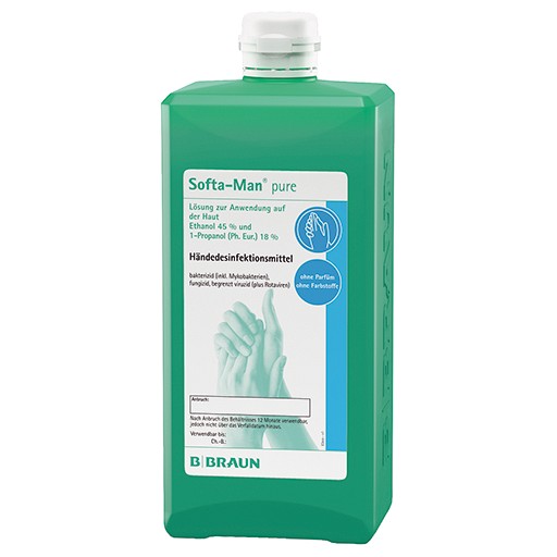 SOFTA MAN pure Händedesinfektionsmittel