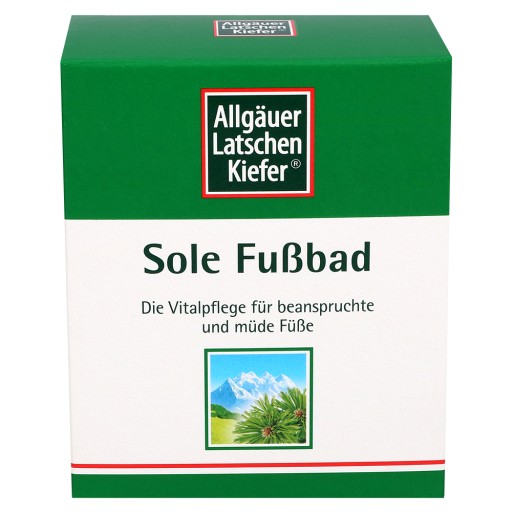 ALLGÄUER LATSCHENK. Sole Fußbad