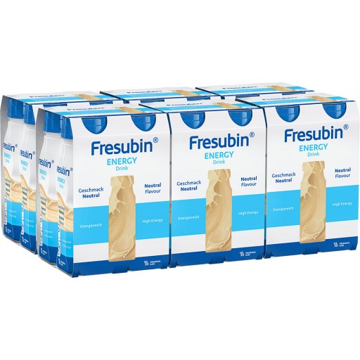 FRESUBIN ENERGY DRINK Neutral Trinkflasche - 6X4X200ml - Trinknahrung & Sondennahrung