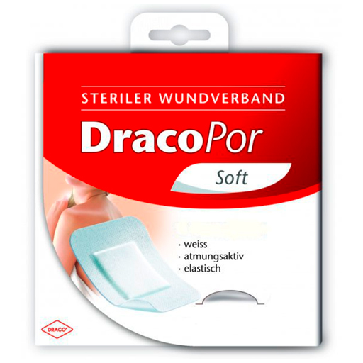 DRACOPOR Wundverband 5x7,2 cm steril