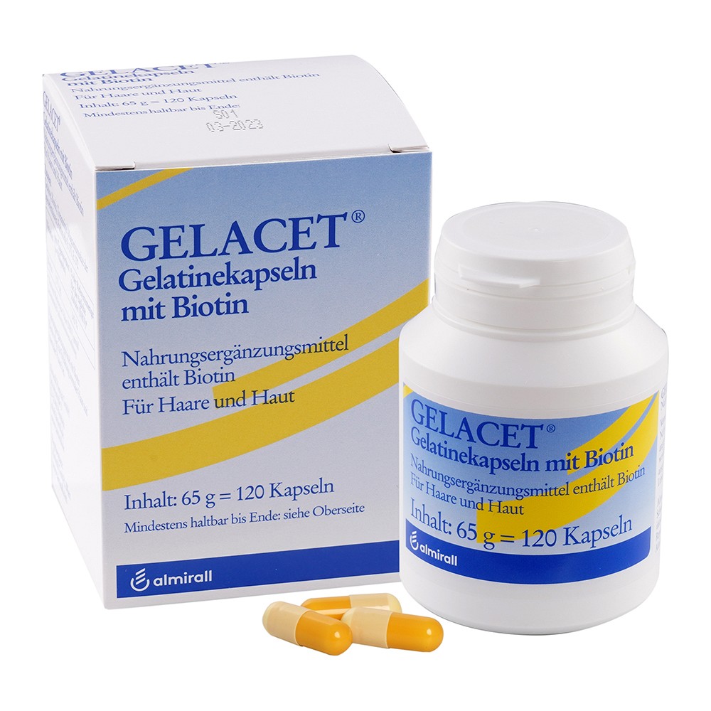 GELACET Gelatinekapseln mit Biotin
