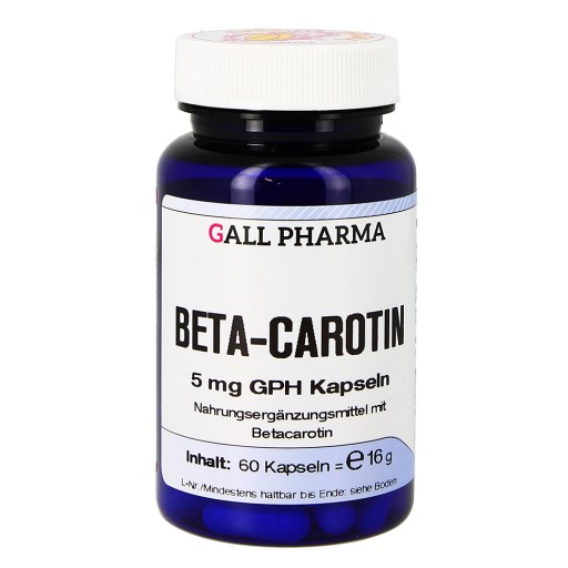 BETA CAROTIN 5 mg Kapseln