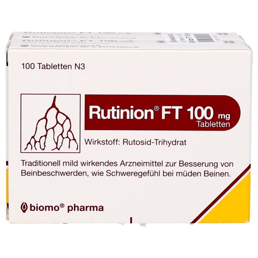 RUTINION FT 100 mg Tabletten