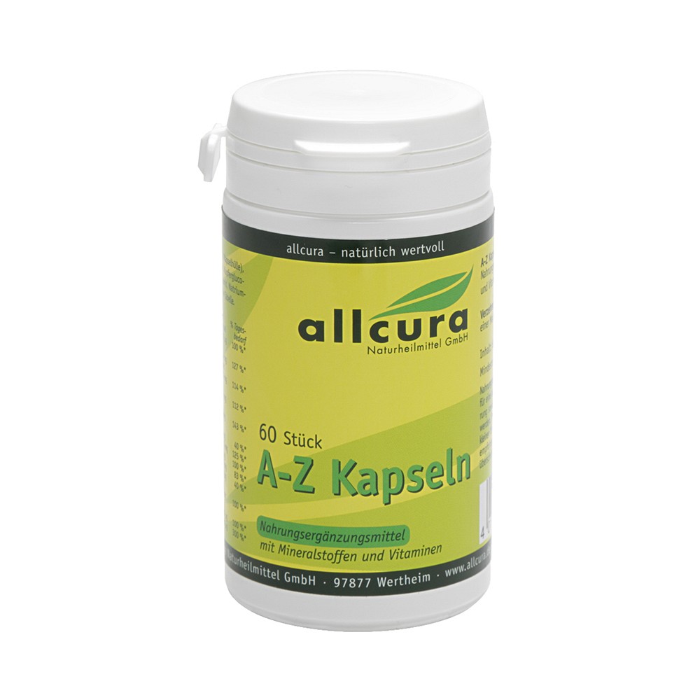 A-Z Kapseln mit Mineralstoffen und Vitaminen - 60St