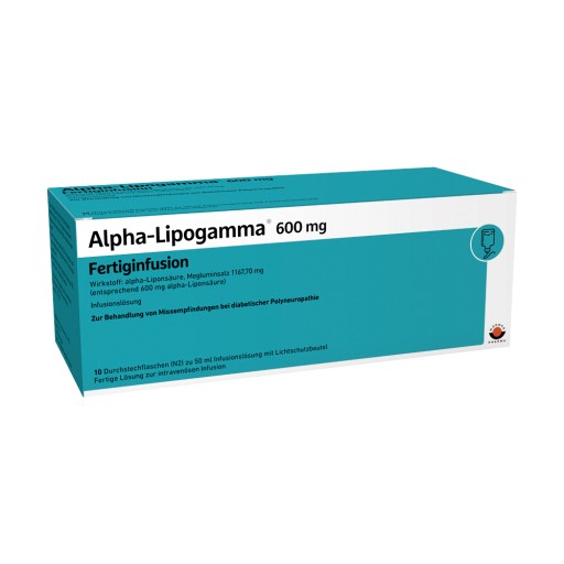 ALPHA-LIPOGAMMA 600 mg Fertiginfusion Dsfl.