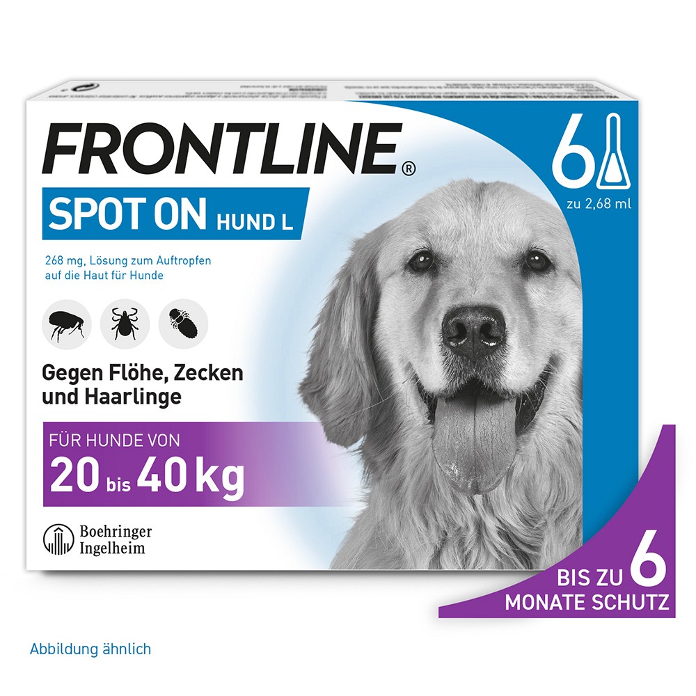 FRONTLINE Spot on H 40 Lösung f.Hunde