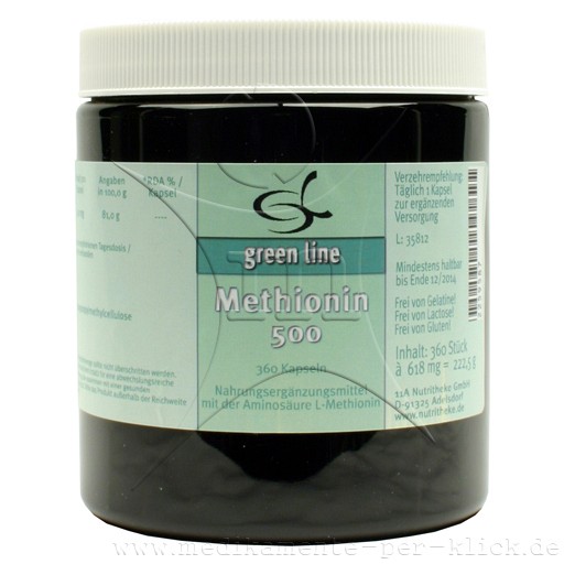 METHIONIN 500 Kapseln