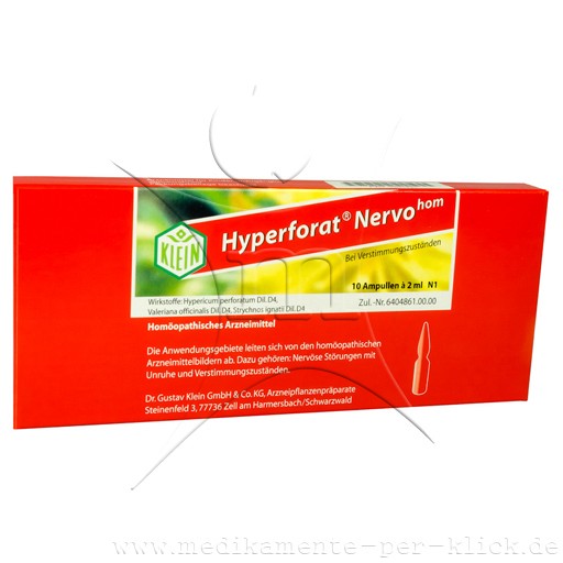 HYPERFORAT Nervohom Injektionslösung