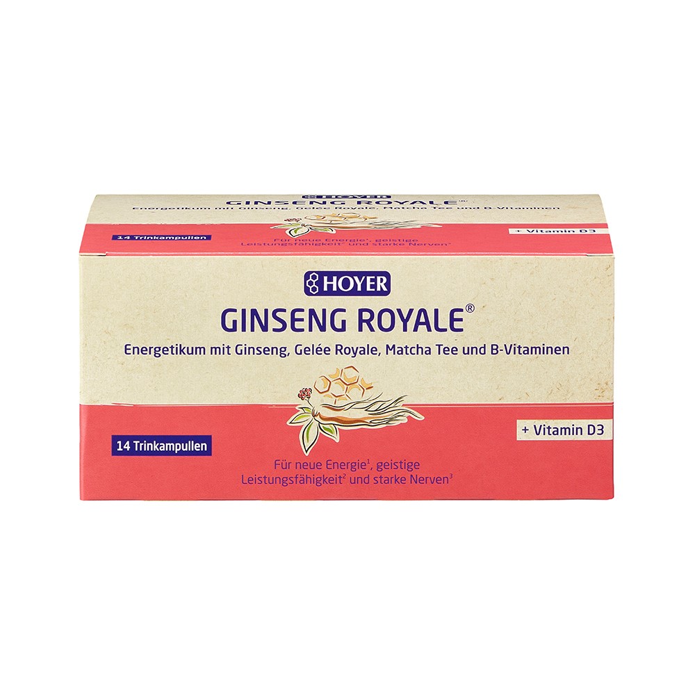 HOYER Ginseng Royale Trinkampullen - 14X15ml