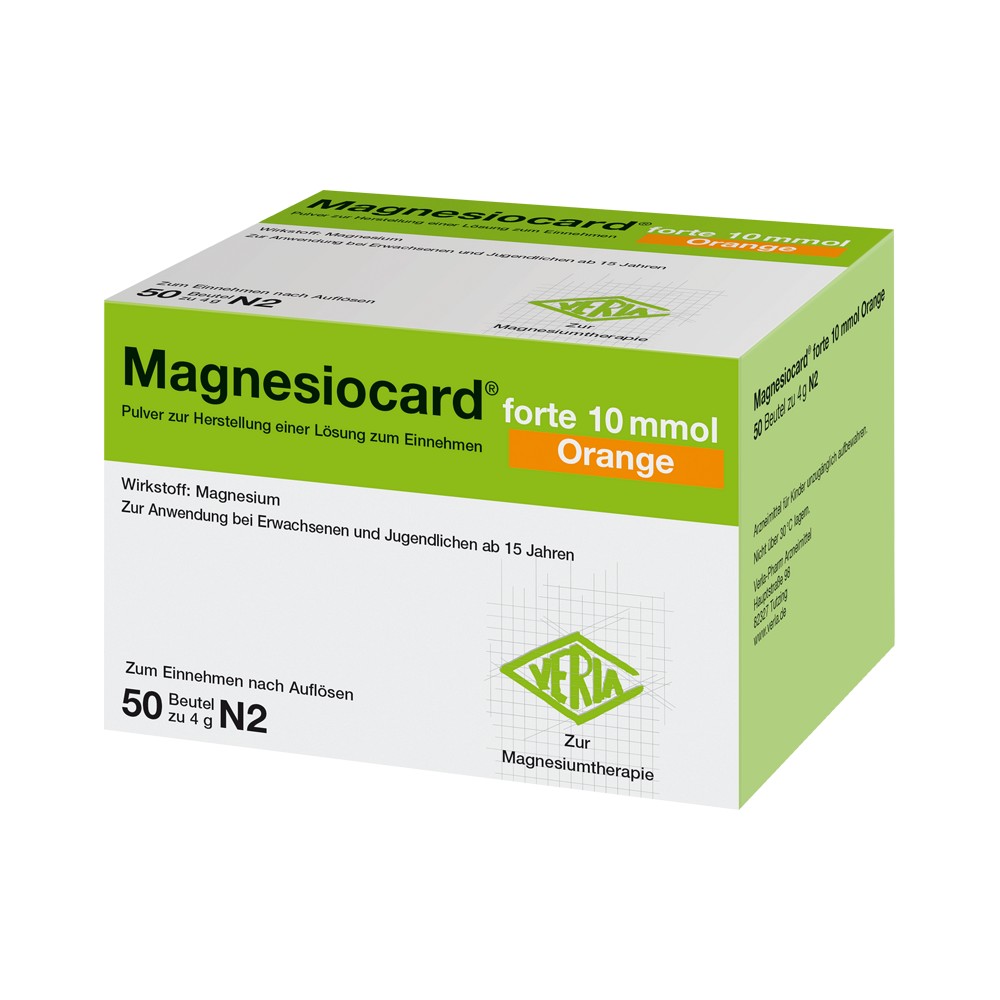 MAGNESIOCARD forte 10 mmol Orange Plv.z.H.e.L.z.E.