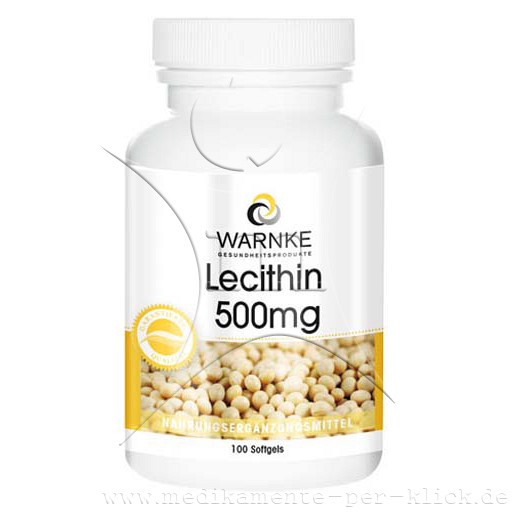 LECITHIN 500 mg Kapseln