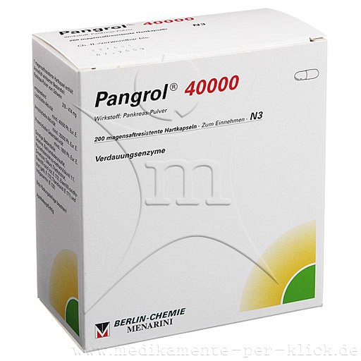 PANGROL 40.000 Hartkps.m.magensaftr.überz.Pell.