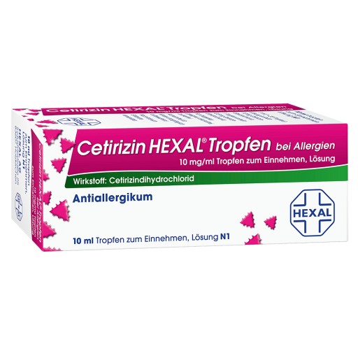 CETIRIZIN HEXAL Tropfen bei Allergien