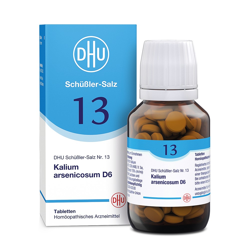 BIOCHEMIE DHU 13 Kalium arsenicosum D 12 Tabletten - 200St - DHU Nr. 13 - 18