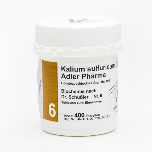 BIOCHEMIE Adler 6 Kalium sulfuricum D 6 Tabletten