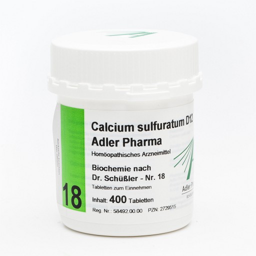 BIOCHEMIE Adler 18 Calcium sulfuratum D 12 Tabl.