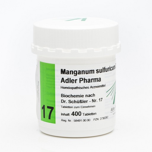 BIOCHEMIE Adler 17 Manganum sulfuricum D 12 Tabl.
