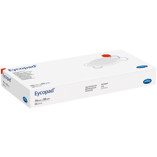 EYCOPAD Augenkompressen 70x85 mm unsteril
