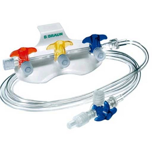DISCOFIX C Hahnbank 3fach blau 150 cm - 1St