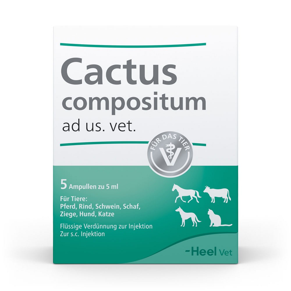 CACTUS COMPOSITUM ad us.vet.Ampullen - 5St - Herz & Kreislauf