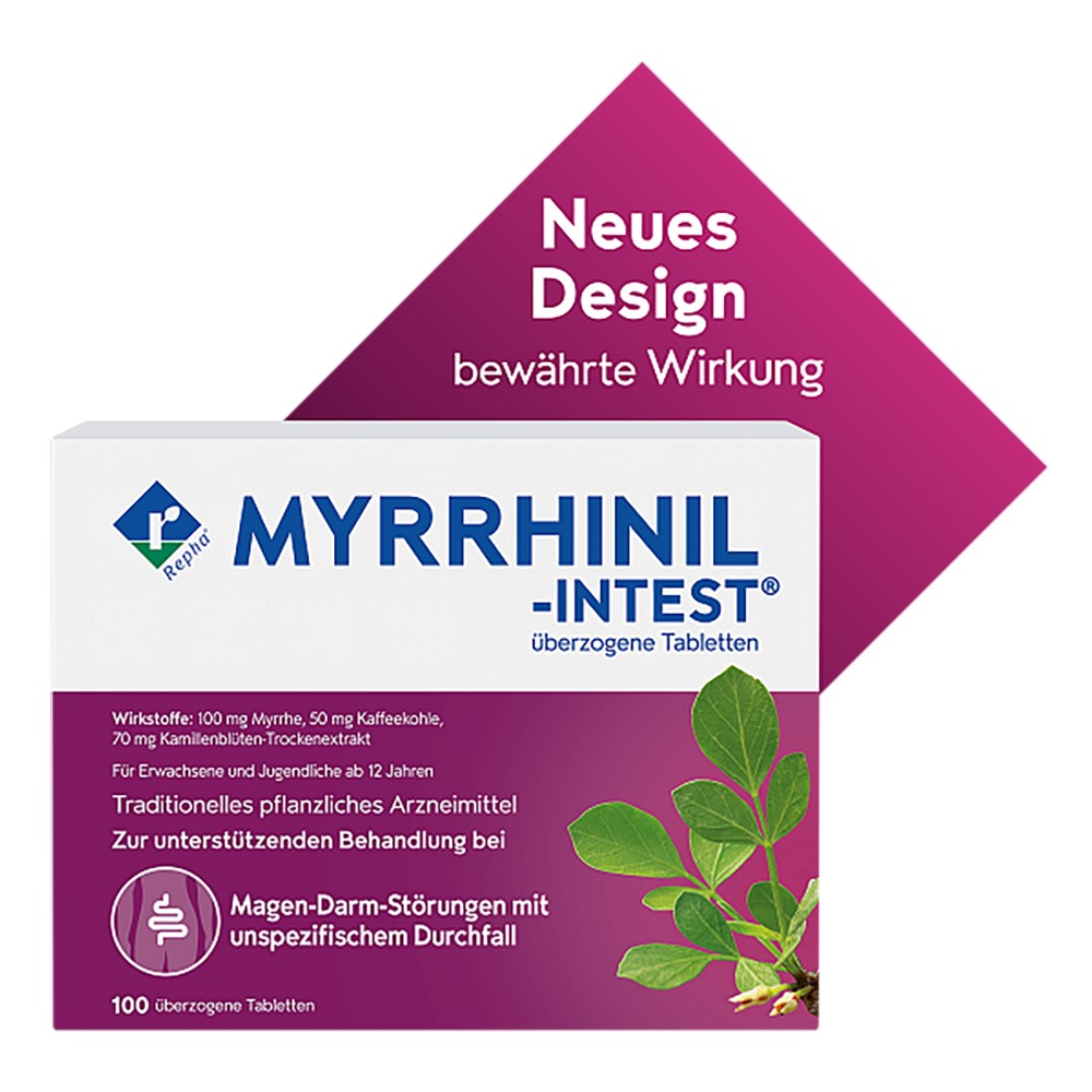 MYRRHINIL INTEST überzogene Tabletten