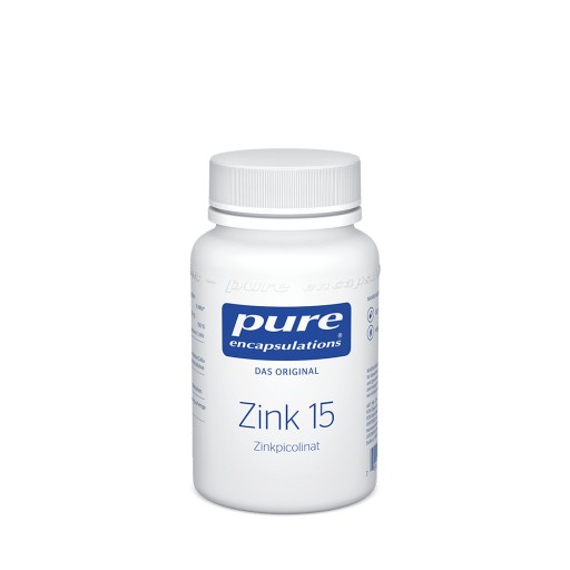 PURE ENCAPSULATIONS Zink 15 Zinkpicolinat Kapseln