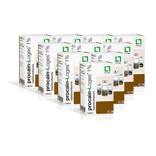 PROCAIN-Loges 1% Injektionsflasche - 10X100ml