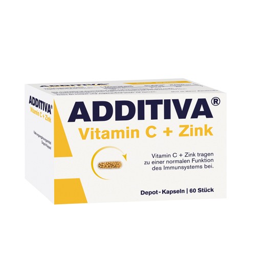 ADDITIVA Vitamin C Depot 300 mg Kapseln