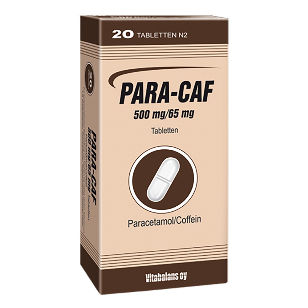 PARA CAF 500 mg/65 mg Tabletten - 20St