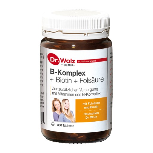 B-KOMPLEX+Biotin+Folsäure Tabletten