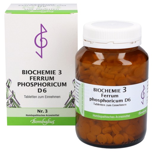 BIOCHEMIE 3 Ferrum phosphoricum D 6 Tabletten