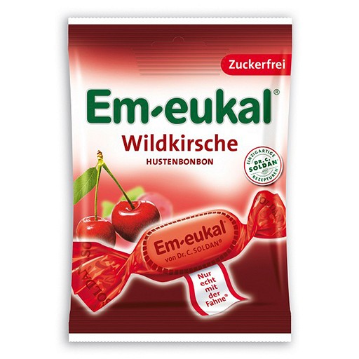 EM-EUKAL Bonbons Wildkirsche zuckerfrei