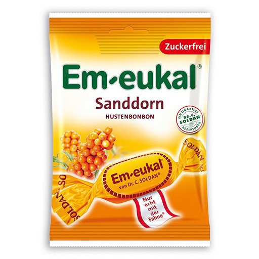 EM-EUKAL Bonbons Sanddorn zuckerfrei