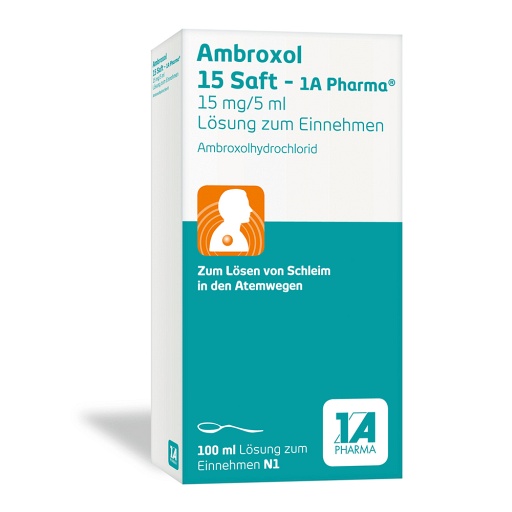 AMBROXOL 15 Saft-1A Pharma