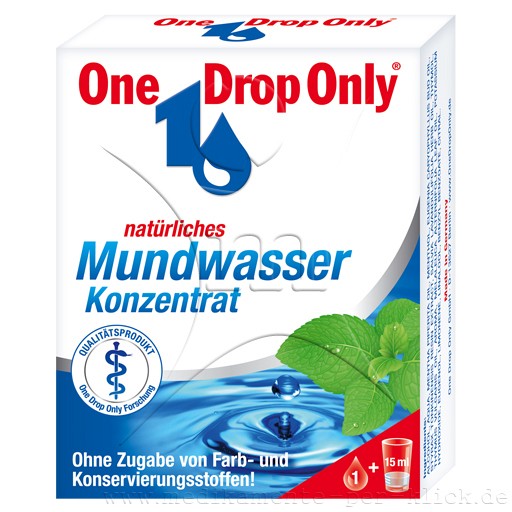 ONE DROP Only natürl.Mundwasser Konzentrat
