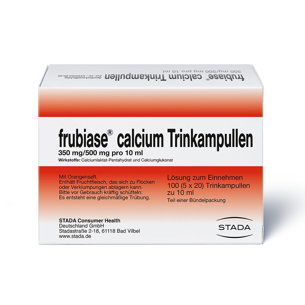 FRUBIASE CALCIUM T Trinkampullen