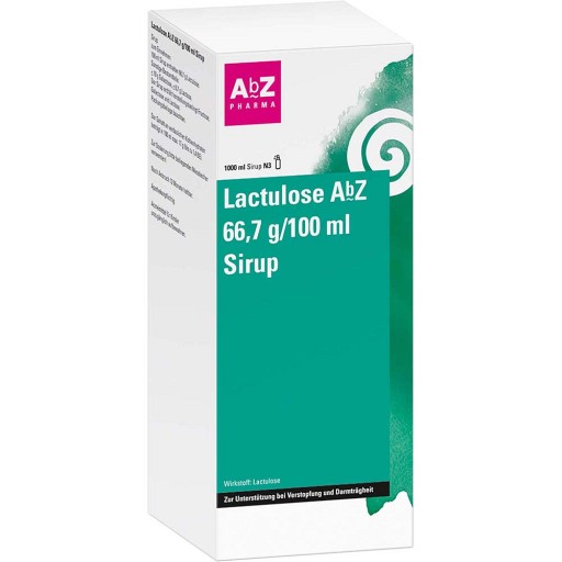 LACTULOSE AbZ 66,7 g/100 ml Sirup