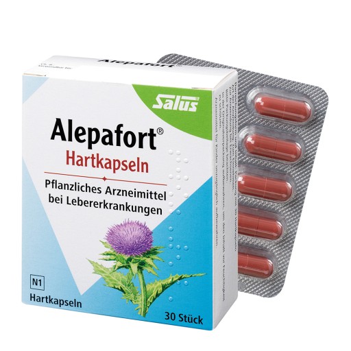 ALEPAFORT Mariendistel Hartkapseln