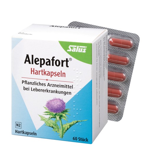 ALEPAFORT Mariendistel Hartkapseln