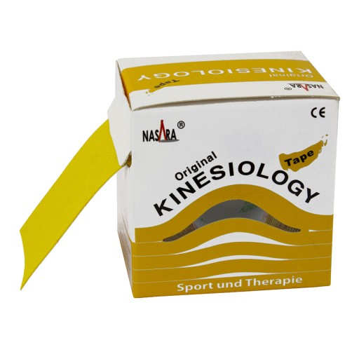 NASARA Kinesiologie Tape gelb - 1St