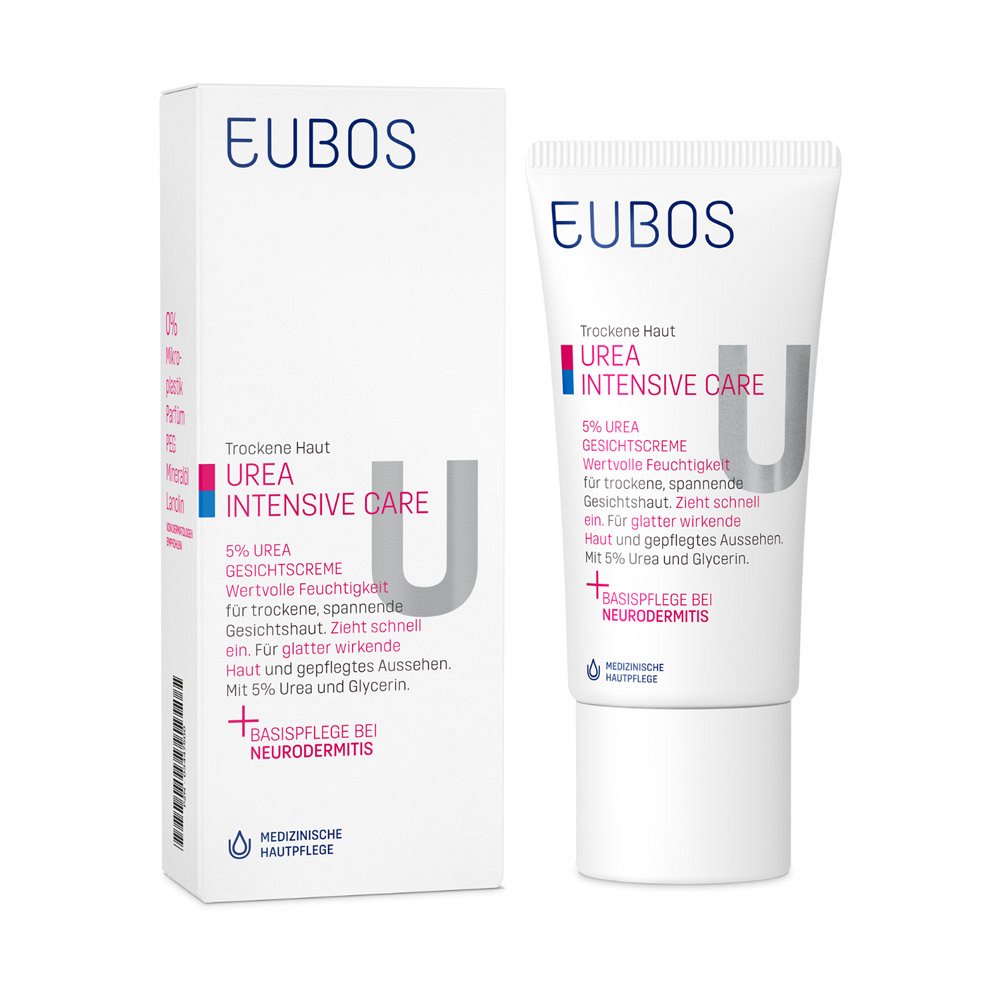 EUBOS TROCKENE Haut Urea 5% Gesichtscreme