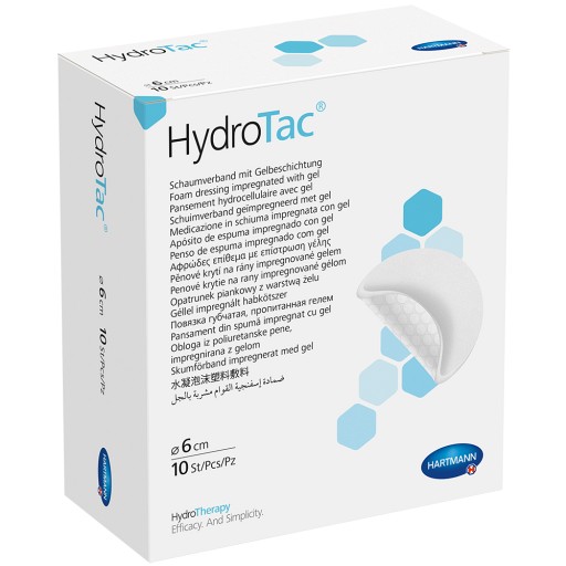 HYDROTAC Schaumverband 6 cm rund steril - 10St