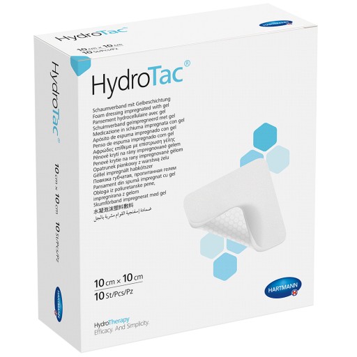 HYDROTAC Schaumverband 10x10 cm steril - 10St