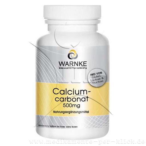 CALCIUMCARBONAT 500 Kautabletten