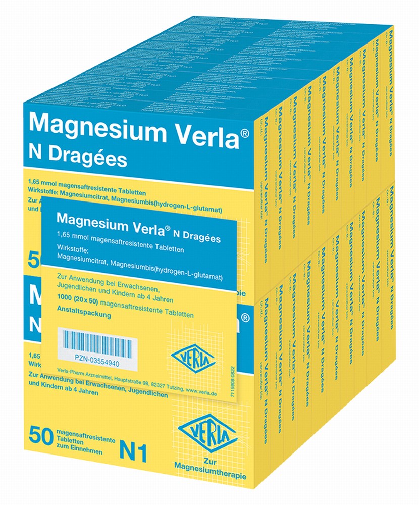 MAGNESIUM VERLA N Dragees